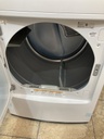 Lg Used Electric Dryer 220volts (30 AMP) 27inches {no cord}