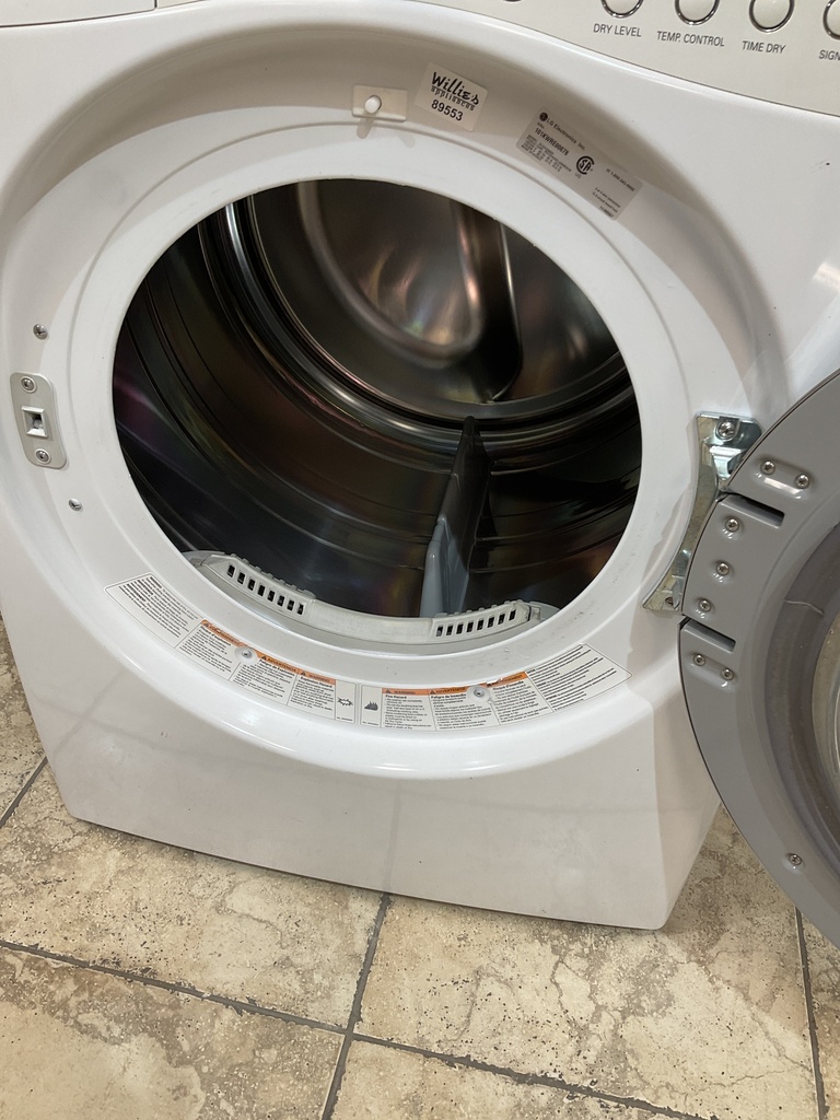 Lg Used Electric Dryer 220volts (30 AMP) 27inches {no cord}