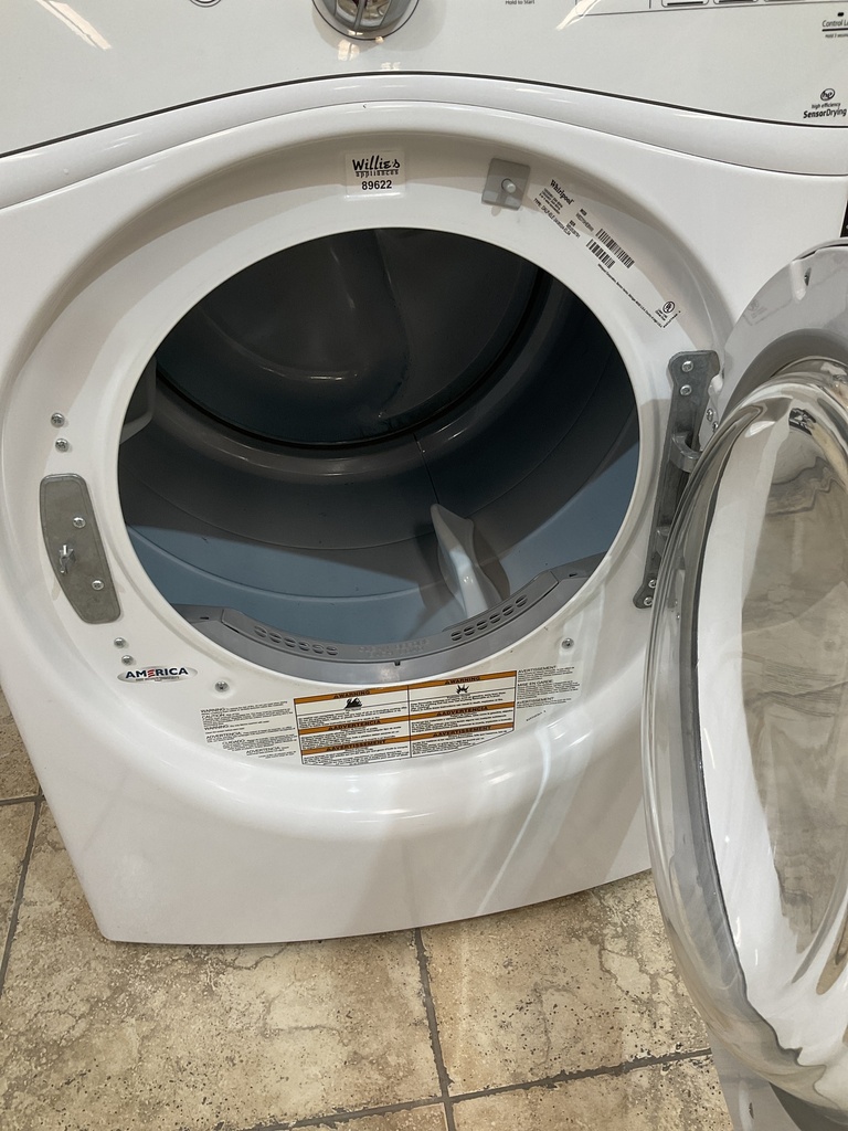 Whirlpool Used Electric Dryer 220volts (30 AMP) 27inches {3 prong}
