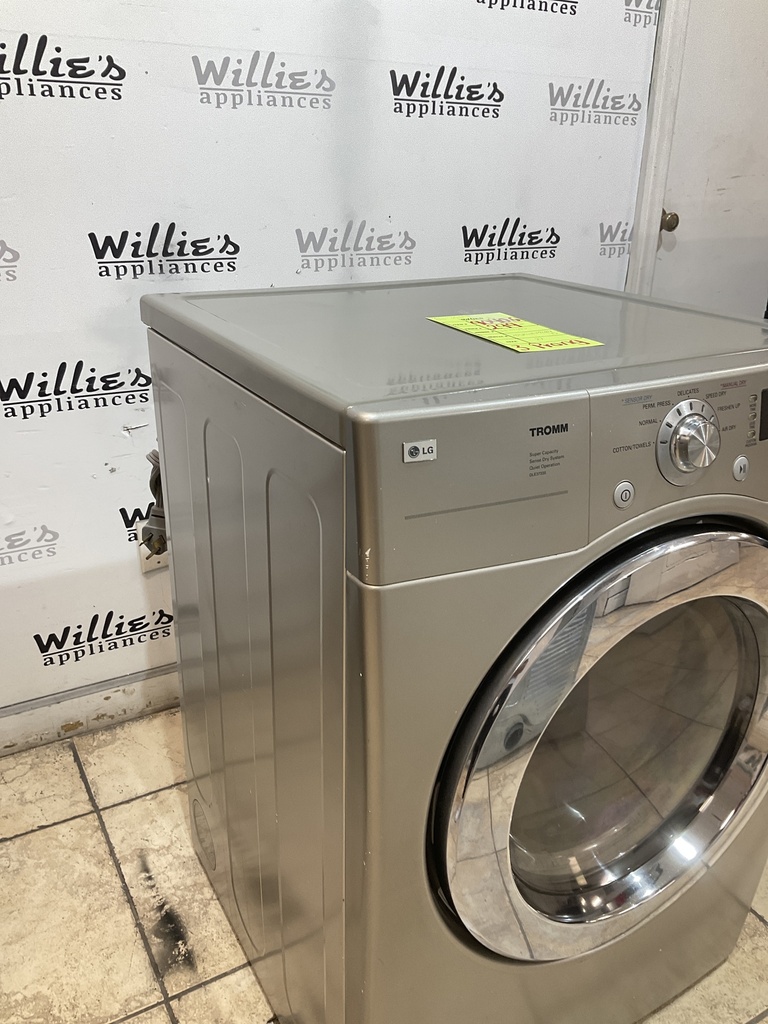 Lg Used Electric Dryer 220volts (30 AMP) 27inches {3 prong}