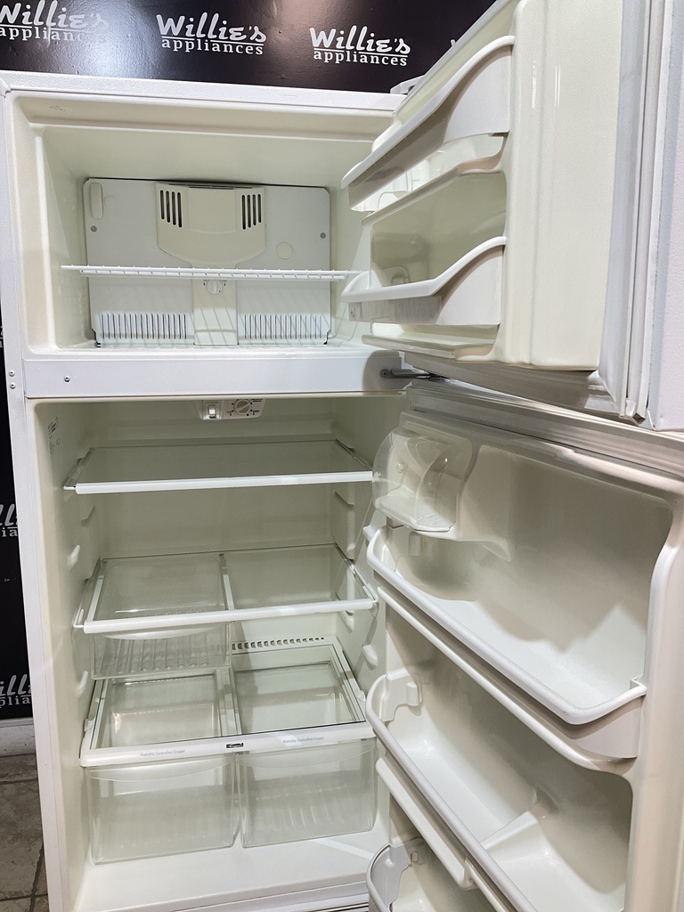 Kenmore Used Refrigerator Top and Bottom 30x65 1/2” 