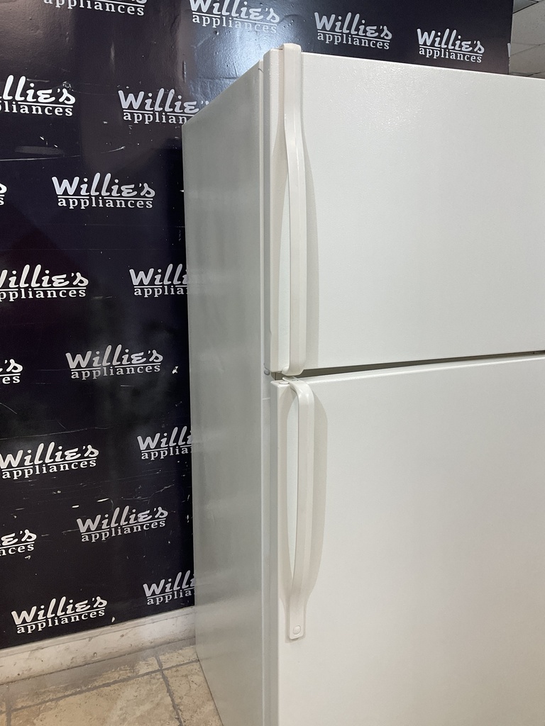 Whirlpool Used Refrigerator Top and Bottom 30x65 