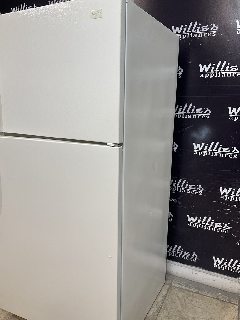 Whirlpool Used Refrigerator Top and Bottom 30x65 
