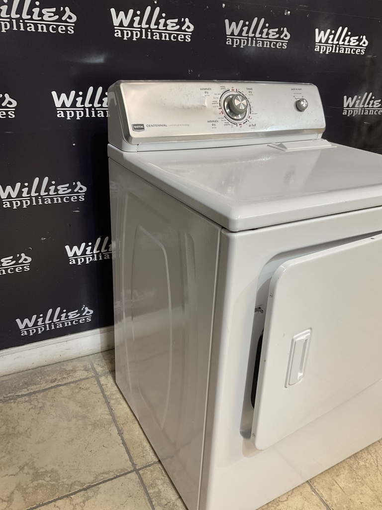 Maytag Used Electric Dryer 220volts (30 AMP) 29inches {no cord} 