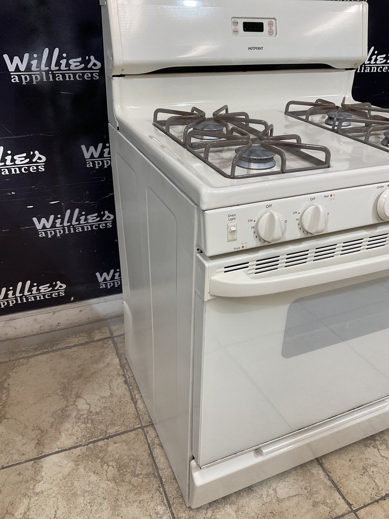 Hotpoint Used Natural Gas Stove 30inches 