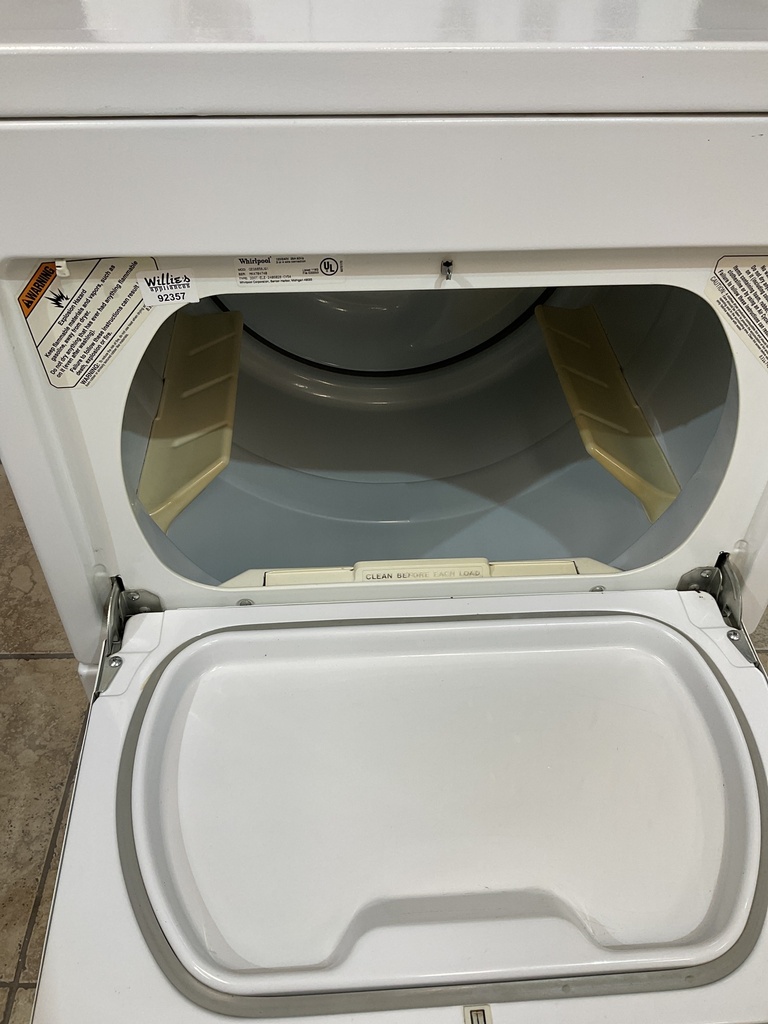 Whirlpool Used Electric Dryer 220volts (30 AMP) 27inches {3 prong} 