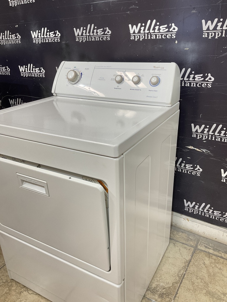 Whirlpool Used Electric Dryer 220volts (30 AMP) 27inches {3 prong} 