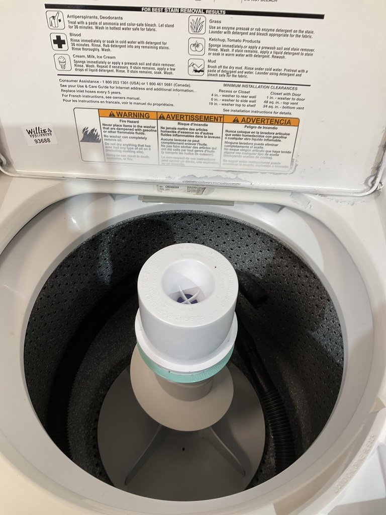 Whirlpool Used Washer Top-load 27inches 