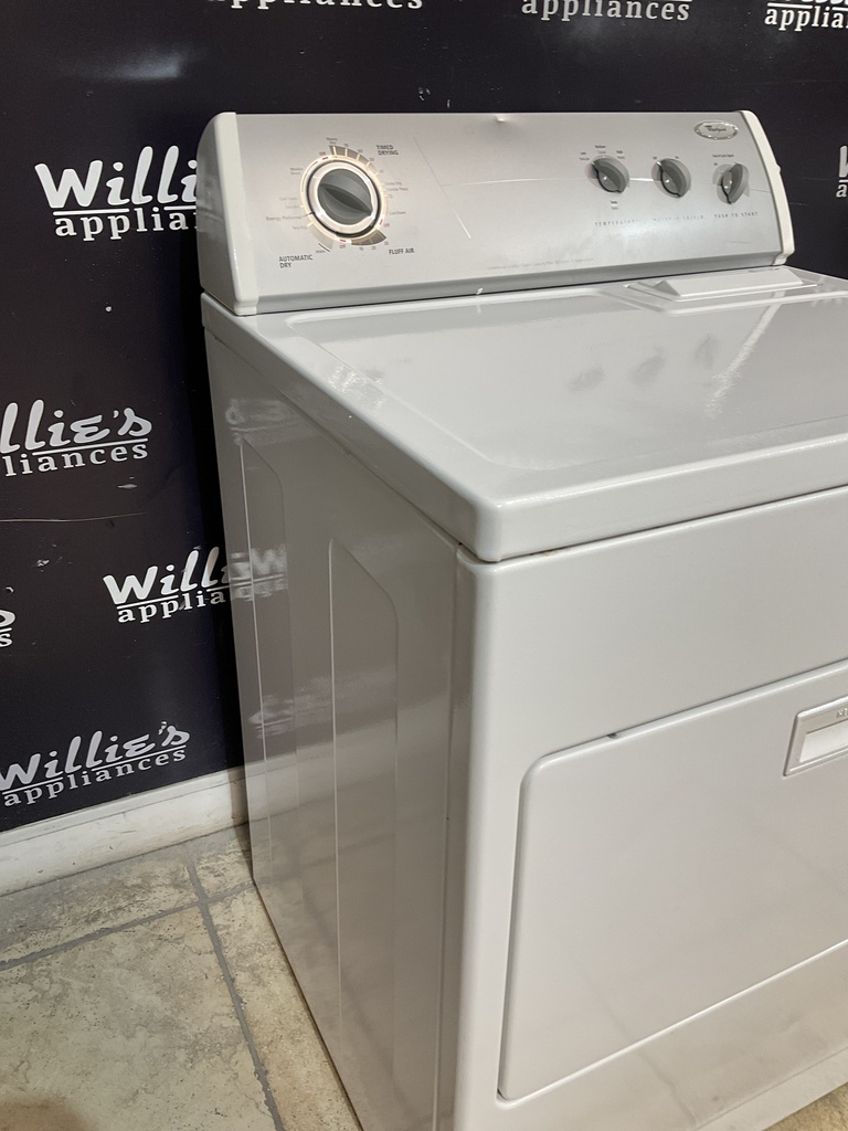 Whirlpool Used Electric Dryer 220volts (30 AMP) 29inches {no cord} 