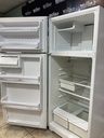 Ge Used Refrigerator Top and Bottom 28x67 