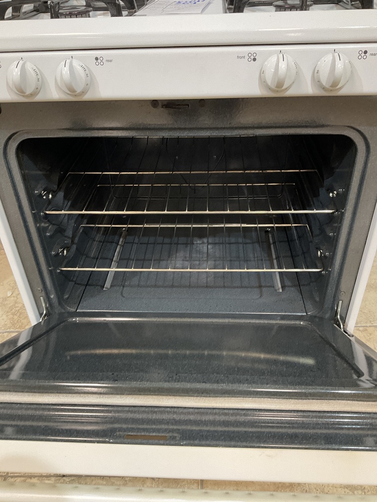 White Westinghouse Used Natural Gas Stove 30inches 