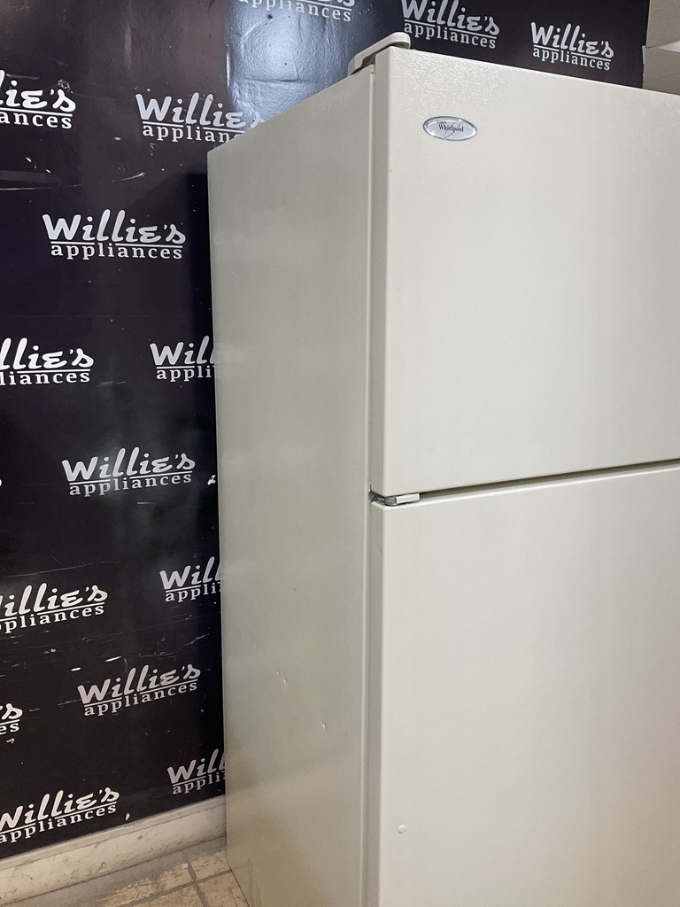 Whirlpool Used Refrigerator Top and Bottom 33x65 1/2” 