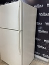 Whirlpool Used Refrigerator Top and Bottom 33x65 1/2” 