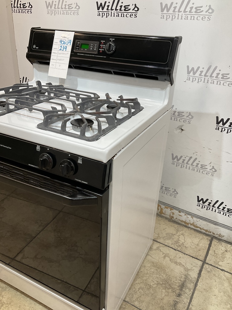 Ge Used Natural Gas Stove 30inches 