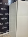Ge Used Refrigerator Top and Bottom 28x67 