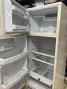 Ge Used Refrigerator Top and Bottom 28x67 