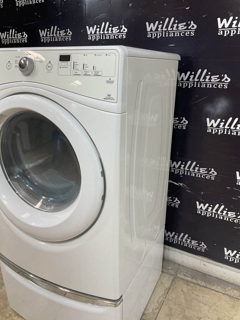 Whirlpool Used Electric Dryer 220volts (30 AMP) 27inches {3 prong} 