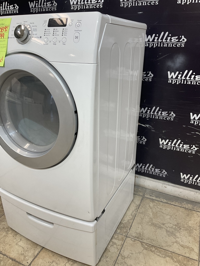Samsung Used Electric Dryer 220volts (30 AMP) 27inches {no cord} 