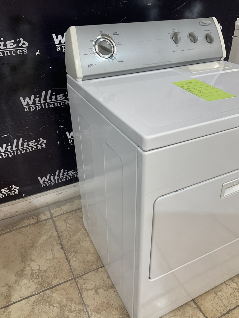 Whirlpool Used Electric Dryer 220volts (30 AMP) 29inches {no cord} 