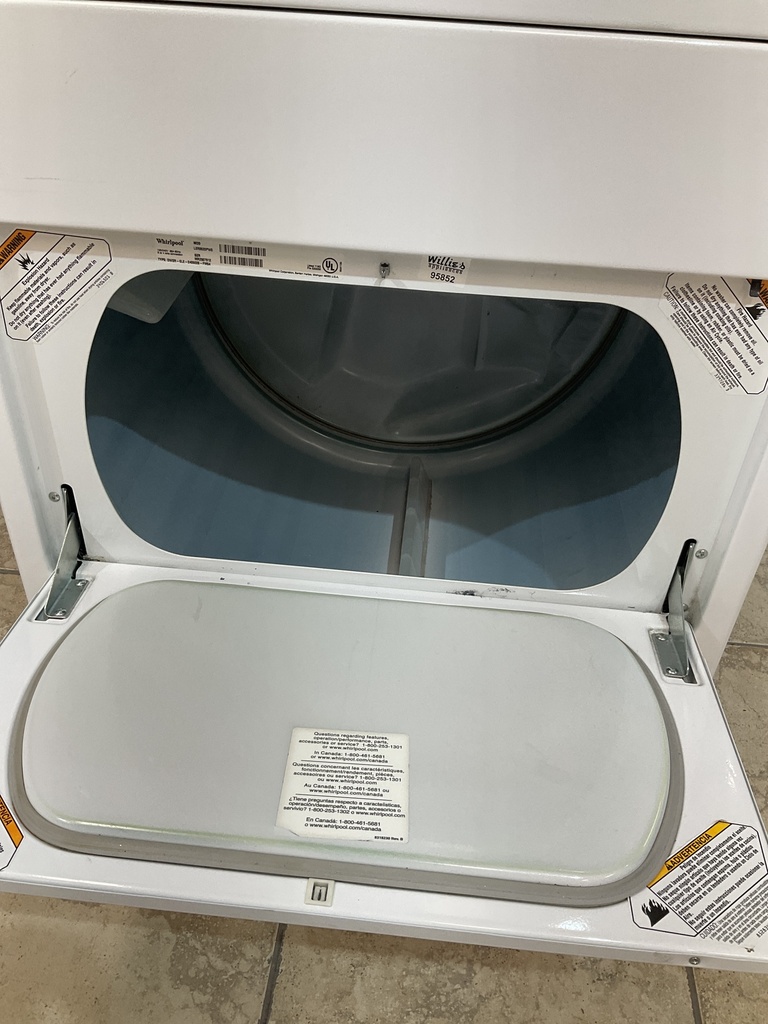 Whirlpool Used Electric Dryer 220volts (30 AMP) 29inches {no cord} 