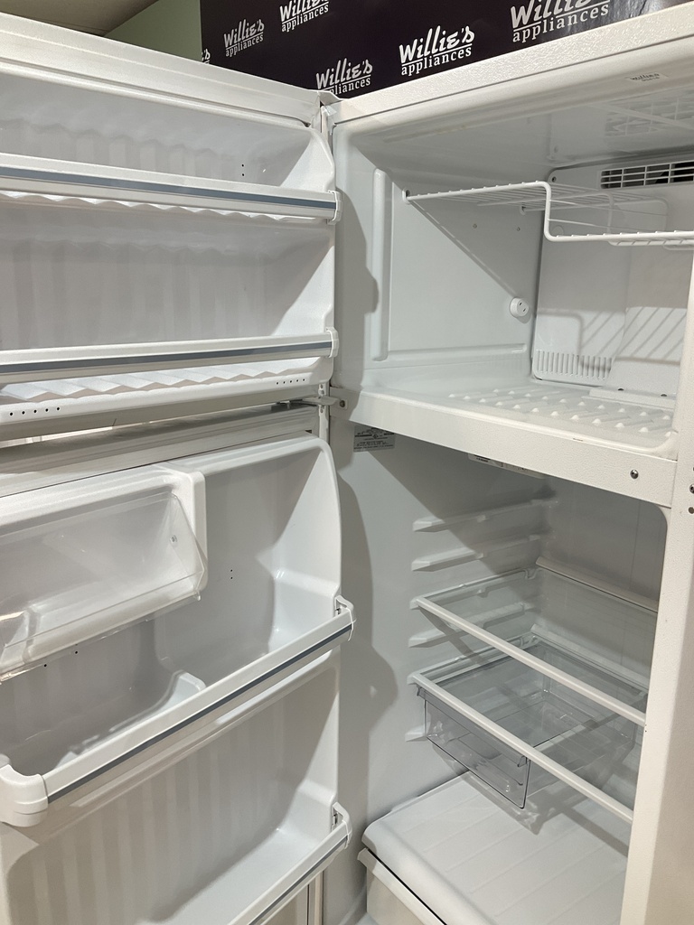 Ge Used Refrigerator Top and Bottom 28x67 