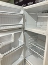 Ge Used Refrigerator Top and Bottom 28x67 