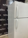 Frigidaire Used Refrigerator Top and Bottom 30x65 1/2” 