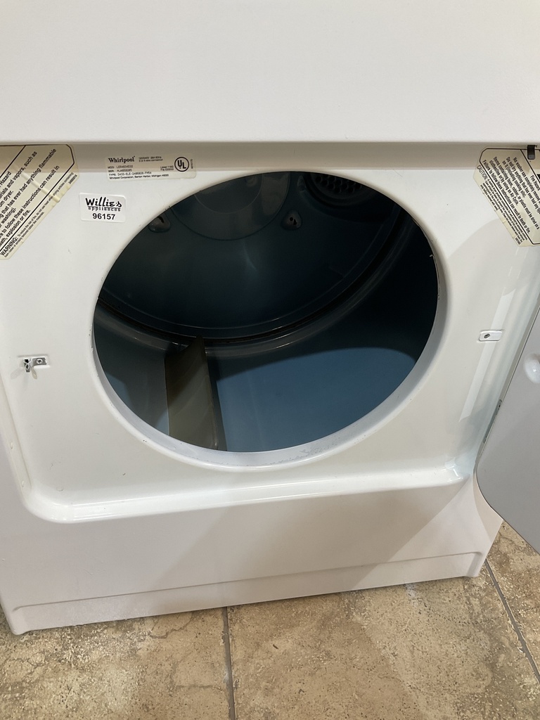 Whirlpool Used Electric Dryer 220volts (30 AMP) 29inches {no cord} 