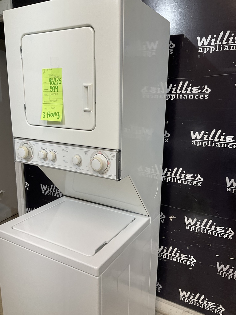 Whirlpool Used Electric Unit Stackable 220volts (30 AMP)  24x71 {3 prong} 