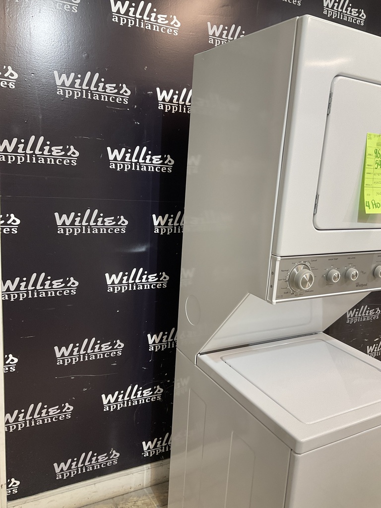 Whirlpool Used Electric Unit Stackable 220volts (30 AMP) 24x71 1/2” {4 prong} 