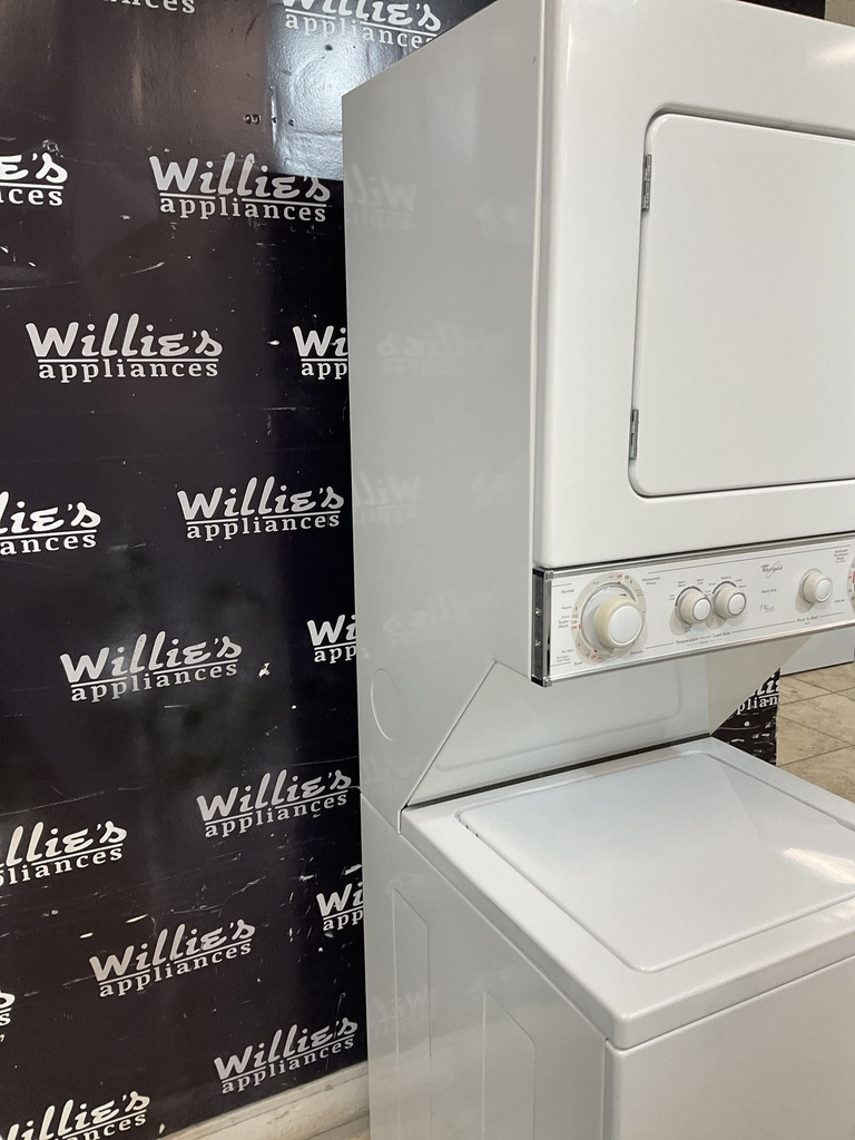 Whirlpool Used Electric Unit Stackable 220volts 24x71 1/2  {3 prong} 