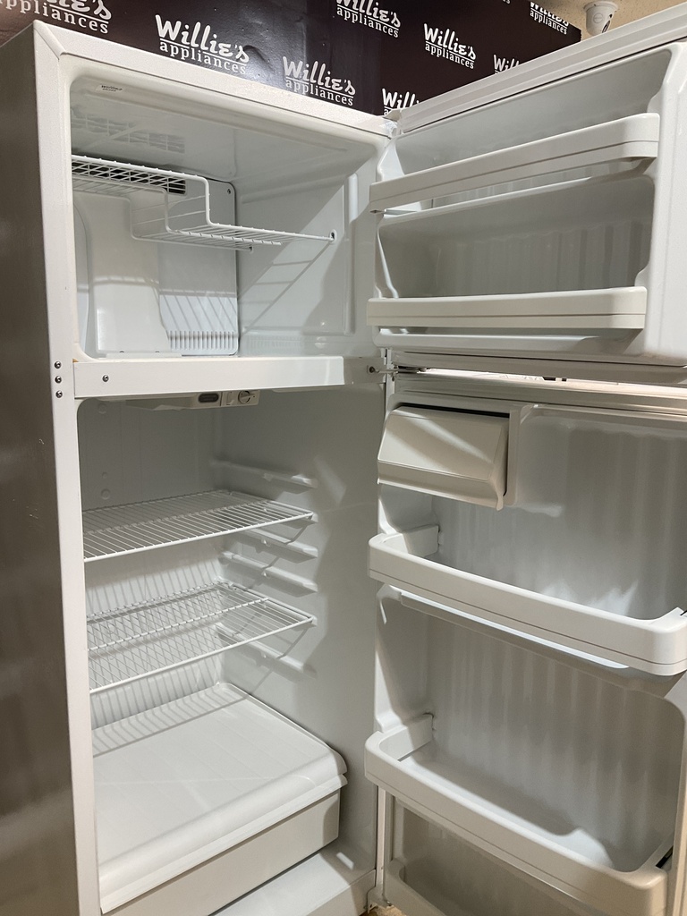 Ge Used Refrigerator Top and Bottom 28x67
