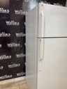 Ge Used Refrigerator Top and Bottom 28x67