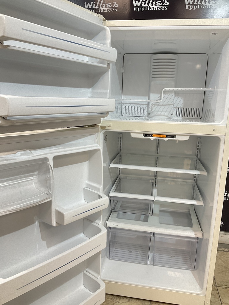 Ge Used Refrigerator Top and Bottom 30x66