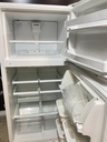 Whirlpool Used Refrigerator Top and Bottom 30x65 1/2” 