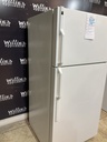 Hotpoint Used Refrigerator Top and Bottom 28x61 1/2” 