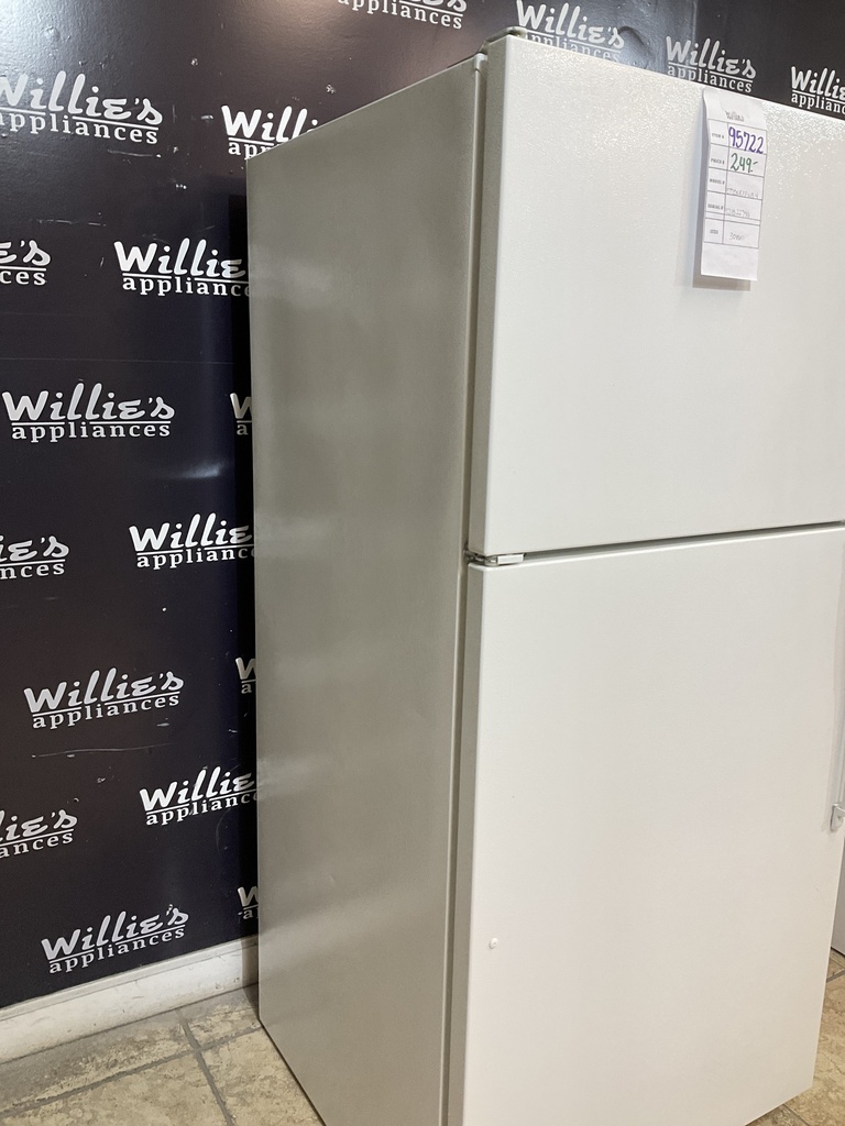 Whirlpool Used Refrigerator Top and Bottom 30x65 1/2” 