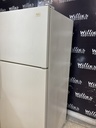Whirlpool Used Refrigerator Top and Bottom 30x65 1/2” 
