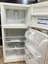 Whirlpool Used Refrigerator Top and Bottom 30x65 1/2” 
