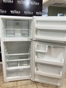 Ge Used Refrigerator Top and Bottom 28x61” 