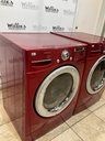 Lg Used Natural Gas Set Washer/Dryer Front-load 27inches 