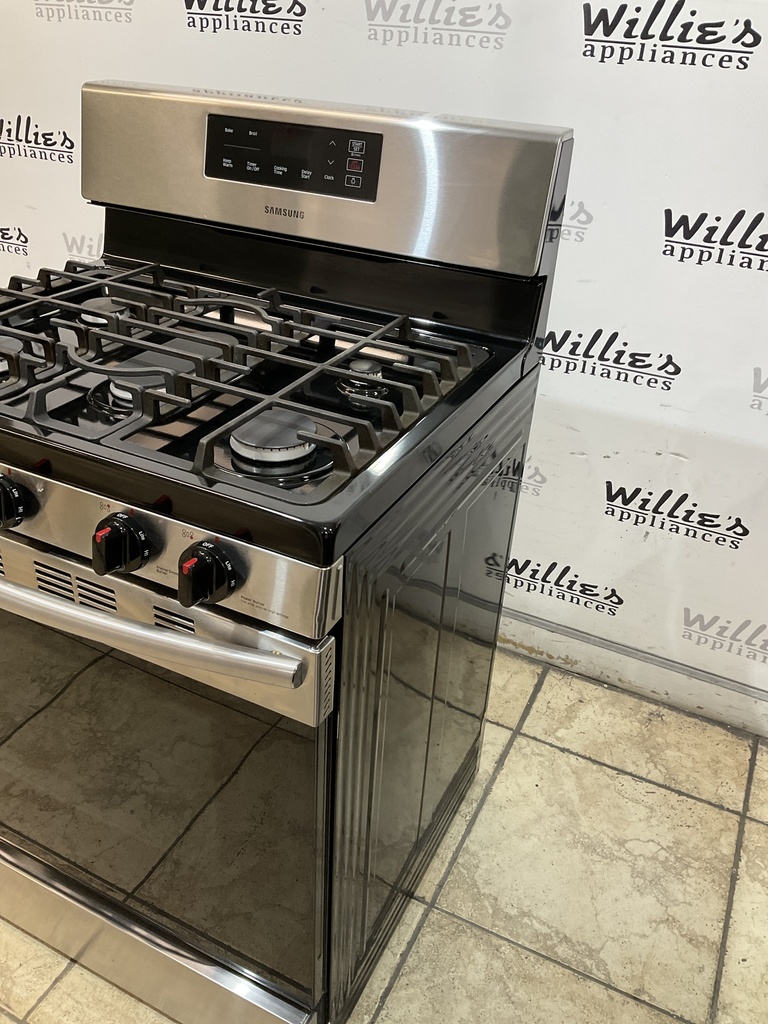 Samsung Used Natural Gas Stove 30inches 