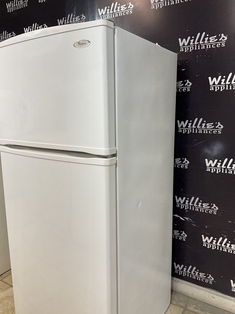 Whirlpool Used Refrigerator Top and Bottom 28 1/2x66