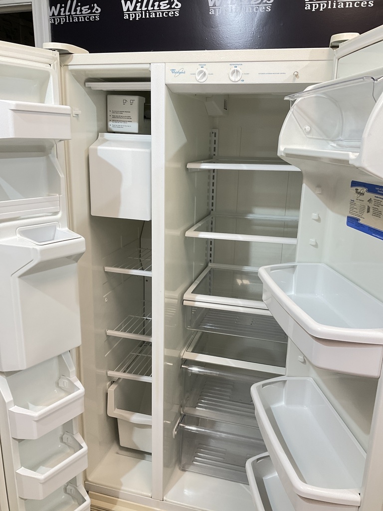 Whirlpool Used Refrigerator Side by Side 33x66