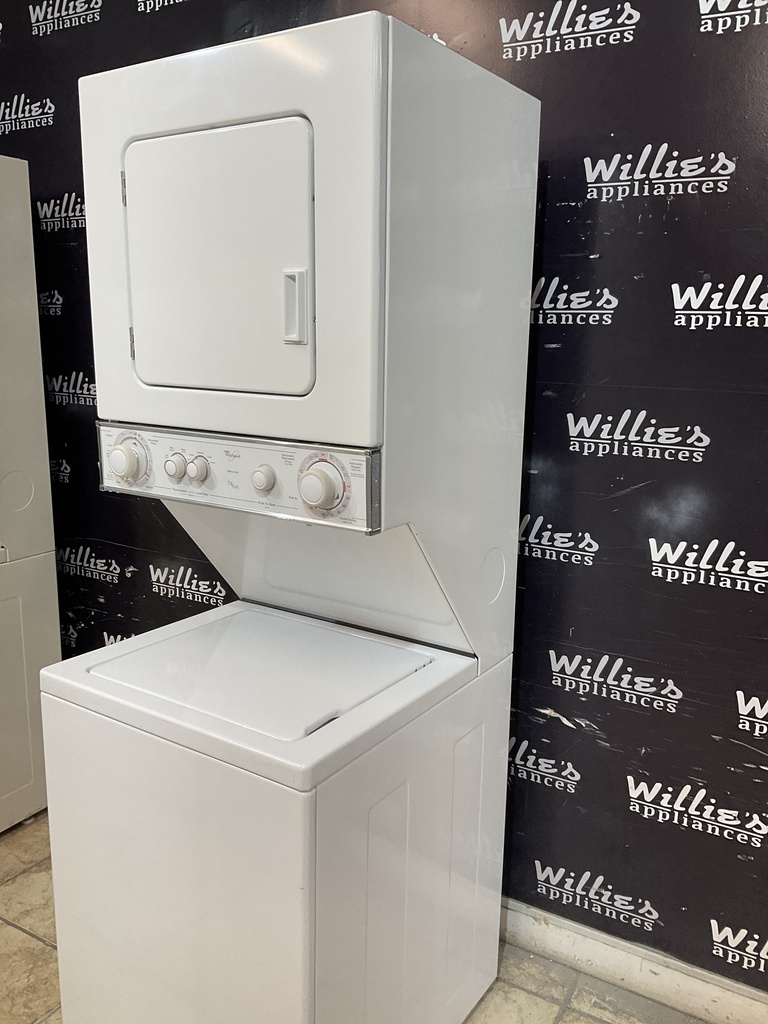 Whirlpool Used Electric Unit Stackable 220volts (40/50 AMP) 24x71 1/2” {3 prong} 