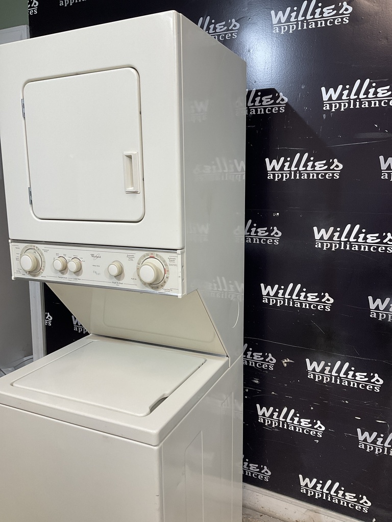 Whirlpool Used Electric Unit Stackable 220volts (30 AMP)  24x71 1/2” {3 prong}