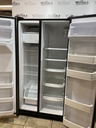 Ge Used Refrigerator Side by Side 36x68 1/2” 