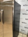 Ge Used Refrigerator Side by Side 36x68 1/2” 