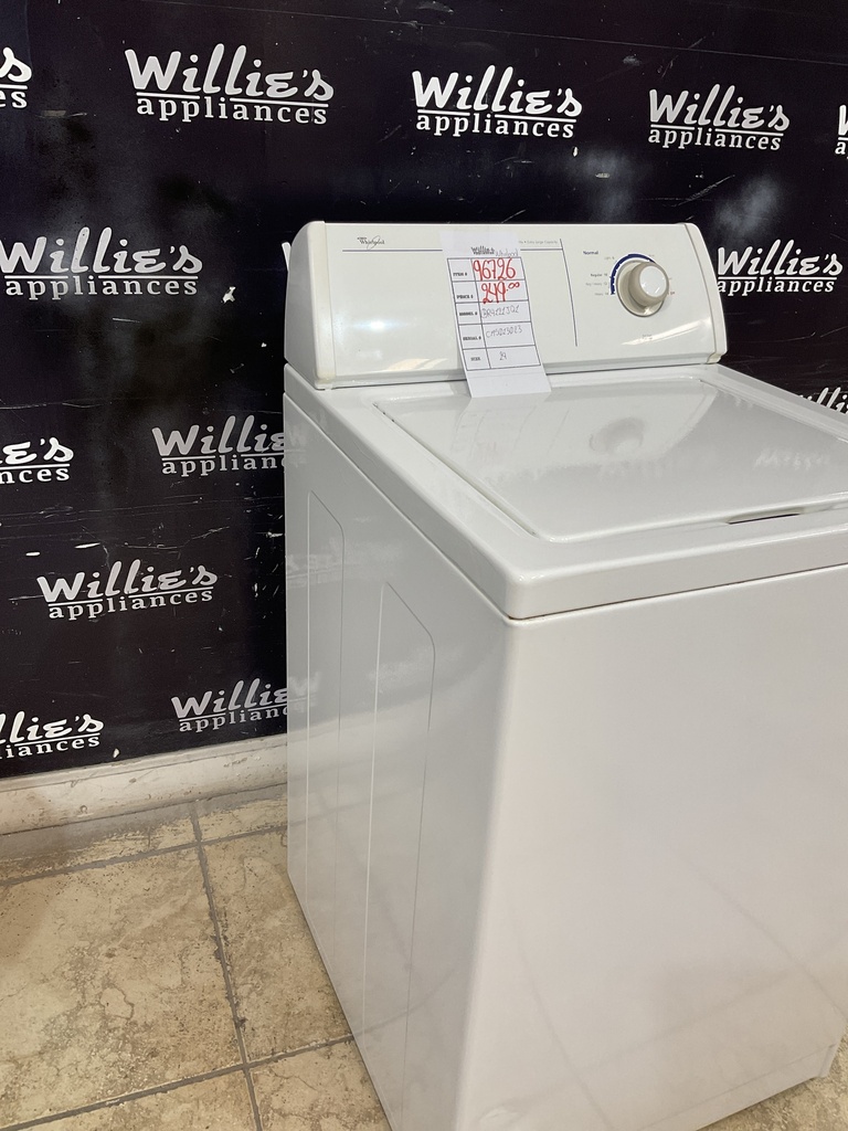 Whirlpool Used Washer Top-load 24inches 