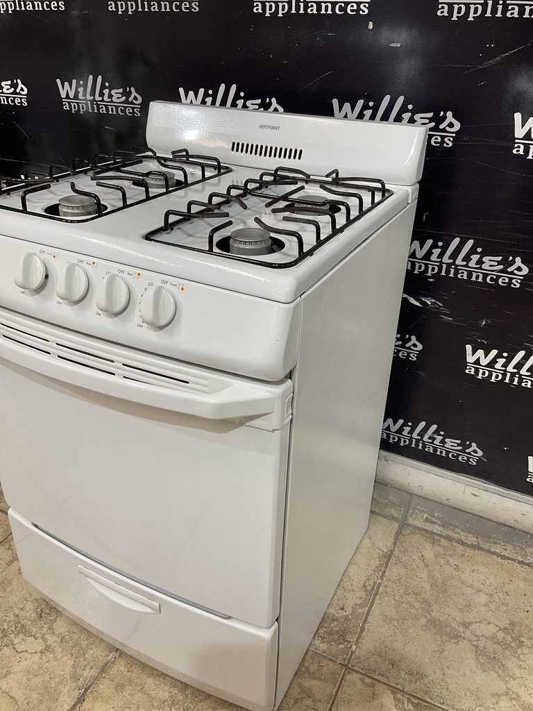 Hotpoint Used Natural Gas Stove 24inches 